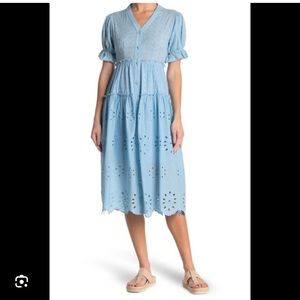Melody’s eyelet dress